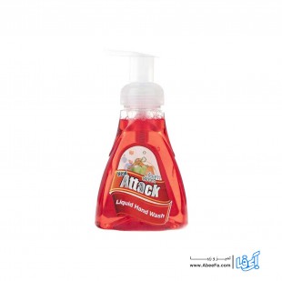 مایع دستشویی فوم اتک مدل Red حجم 300 میلی لیتر