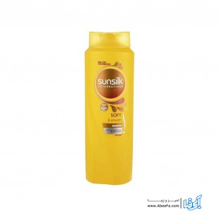 شامپو صاف و نرم کننده مو سان سیلک مدل Argan مقدار 600 میلی لیتر