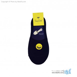 جوراب کالج فانی مدل 6000 سرمه ای