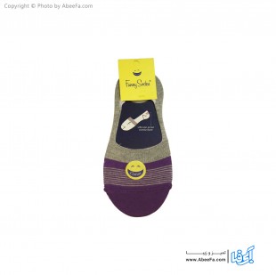 جوراب کالج فانی مدل 7008 طوسی-سوسنی