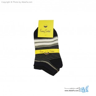 جوراب مچی فانی مدل 1061 سرمه ای-طوسیW