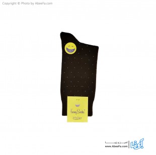 جوراب ساقدار فانی مدل 142 قهوه ای