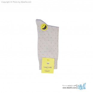 جوراب ساقدار فانی مدل 142 کرم