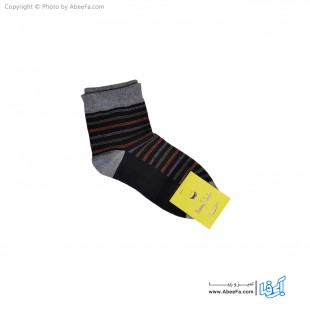 جوراب نیم ساق فانی مدل 824 دودی-طوسی