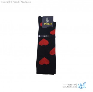 جوراب سه ربع زنانه طرح پولو مدل AF0012-A مشکی