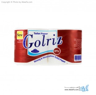 دستمال توالت گلریز بسته 2 عددی