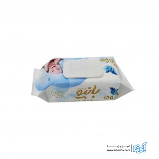 دستمال مرطوب کودک بانیو مدل a45 بسته 120 عددی