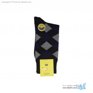جوراب ساق دار فانی مدل 111 سرمه ای-دودی