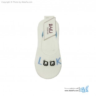 جوراب کالج زنانه مدل AF1322-A سفید