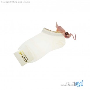 جوراب مچی زنانه کانی یابو مدل 2454 سفید