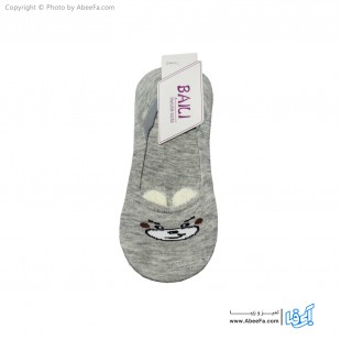 جوراب کالج زنانه مدل AF1322-B طوسی