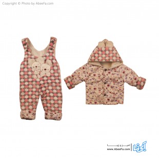 ست بیلرسوت و سویشرت بچگانه مدل LE40P صورتی