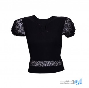 بلوز زنانه مدل RZ-HA81020-NIMTPT-ME رنگ مشکی