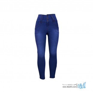 شلوار جین زنانه مدل RZ-GH82068-TLI-ABI.GEN رنگ آبی