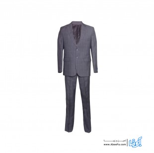 کت و شلوار مردانه مدل NJ-MB82590-4KH-NES رنگ نسکافه ای