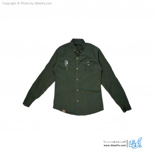 پیراهن کتان پسرانه مدل NGN51G یشمی