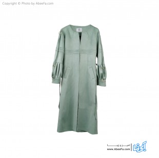 مانتو زنانه مدل AT11Y یشمی