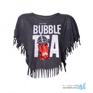 نیم تنه زنانه مدل RZ-ARSA82030-SORK.NIMT-ZO رنگ زغالی