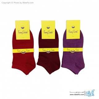جوراب مچی فانی مدل 1001-B بسته سه عددی