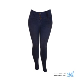 شلوار جین زنانه مدل RZ-GH82068-TLI-SO.GEN رنگ سرمه ای