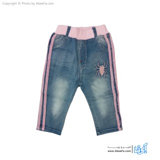 شلوار جین دخترانه مدل 1617