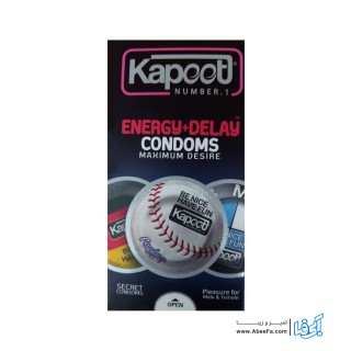 كاندوم كاپوت مدل ENERGY+DELAY بسته 12 عددي