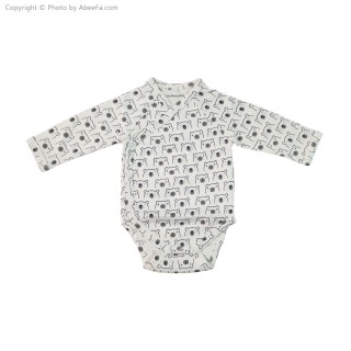 بادی آستین بلند نوزادی ورت مدل vertb-D