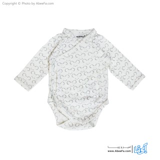 بادی آستین بلند نوزادی ورت مدل vertb-F