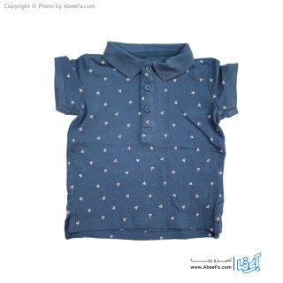 پولوشرت بچگانه اینکس تنسو-سرمه ای طرح مثلث