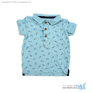 پولوشرت بچگانه اینکس تنسو -آبی طرح سنجاق