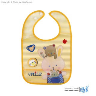 پیشبند نوزادی مدل Y زرد