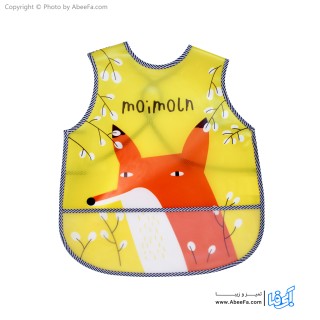 پیش بند کودک مدل Fox-زرد