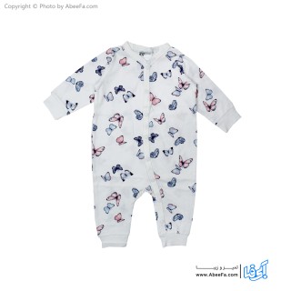 سرهمی نوزادی اچ اند ام طرح پروانه