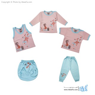 ست 5 تکه نوزادی مدل GPB