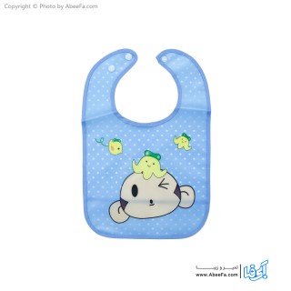 پیشبند نوزادی مدل B4 آبی