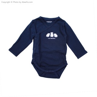 بادی آستین بلند نوزادی ورت مدل vertb-W