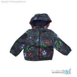 بارانی بچگانه اچ اند ام مدل گل بنفشه