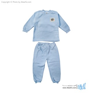 ست بلوز و شلوار راحتی نوزادی مدل B