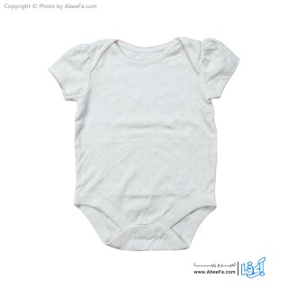 بادی آستین کوتاه نوزادی مدل WH-P