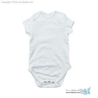 بادی آستین کوتاه نوزادی C&A مدل WH-S