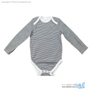 بادی آستین بلند نوزادی بی بی کلاب مدل RRB