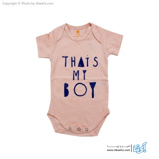 بادی آستین کوتاه نوزادی مدل HEMA_P