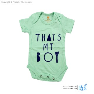 بادی آستین کوتاه نوزادی مدل HEMA_G