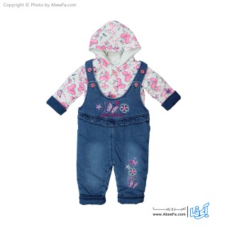 ست بیلرسوت و سویشرت دخترانه مدل پروانه