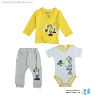 ست سه تکه نوزادی چیاکو مدل Y