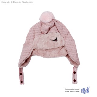 کلاه بچگانه مخمل کبریتی طرح خلبانی