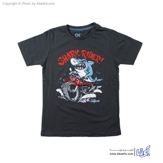 تی شرت آستین کوتاه بچگانه مدل SHARK