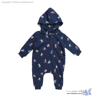 سرهمی نوزادی کلاه دار H&M مدل BABY