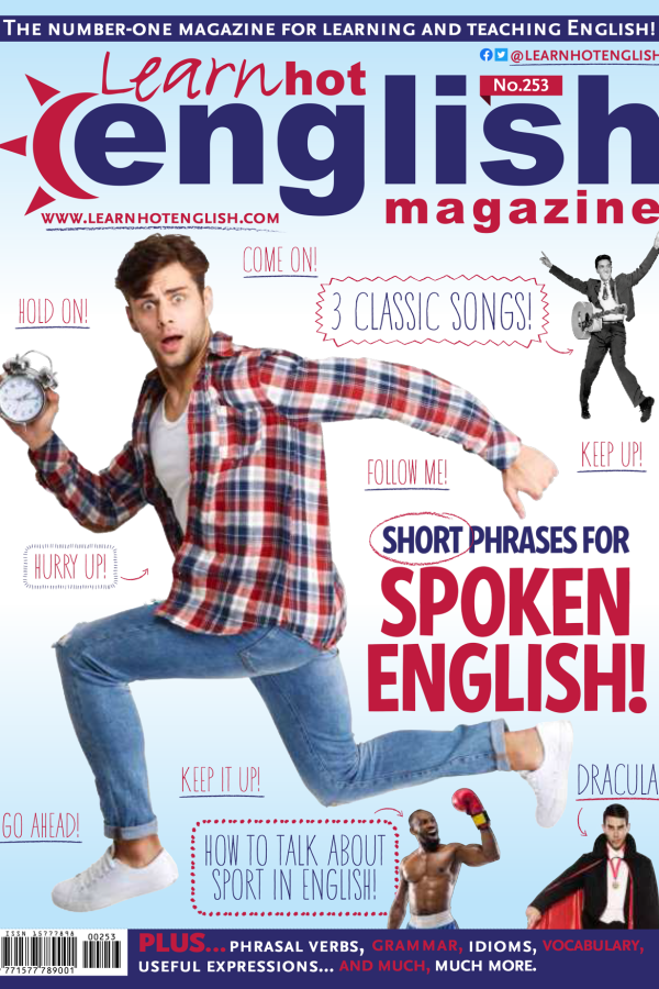 Learn Hot English – Issue 253