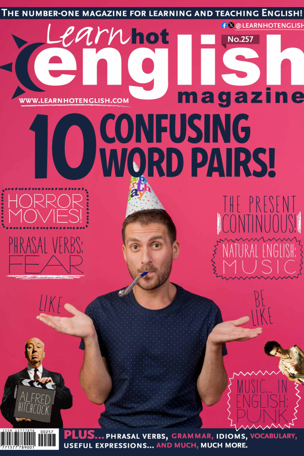 Learn Hot English – Issue 257